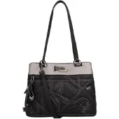Anekke Schultertasche Umhängetasche Iron Shoulder Bag Multicolor schwarz