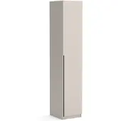 Brent Kleiderschrank 1-türig, 45cm breit, matt, Bristol Kaschmir