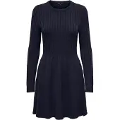 ONLY Strickkleid "ONLFIA LS CABLE DRESS KNT" Viskosemischung, regular fit
