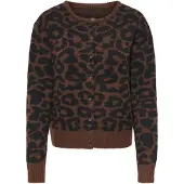 ONLY "ONLALIVIA O-NECK BUTTON CARDIGAN KNT" Materialmix, regular fit
