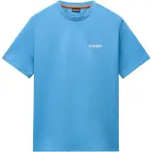 Napapijri S-tee Softshell cyaneus b9e (B9E) L