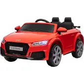 HOMCOM Kinderfahrzeug Elektroauto Fernbedienung MP3 Kunststoff Rot