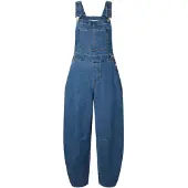 Pieces Pcalice Oversized Latzhose | Blau | M
