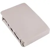 Modern Living Spannbetttuch Basic Taupe ca. 140-160x200cm