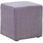 Based Hocker Bali Cord in Dunkelgrau