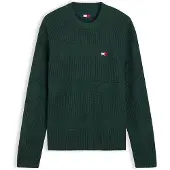 Tommy Hilfiger Strickpullover "REGULAR TEXTURED SWEATER" Regular fit mit Rundhalsausschnitt