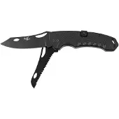 Fox Outdoor Klappmesser 2 in 1 schwarz