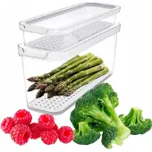 Rotho CAUMA Organizer für Kühlschrank 1,15L BPA-frei
