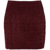 Freebird Damen Röcke Sally - Bordeaux - Größe S