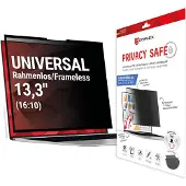 Displex Displayschutzfolie "Privacy Safe", schwarz, B:27cm H:0,5cm T:40,5mm, Displayfolien, universal, 16:10, Blickschutzfolie, Schutzfolie, Bildschirmschutz, Displayschutzfolie
