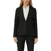 s.Oliver Black Label Jackenblazer mit 1-Knopf-Verschluss und Viskose-Stretch