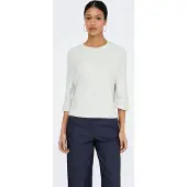 JDY Strickpullover "JDYELANORA 3/4 PULLOVER KNT NOOS" Materialmix, regular fit