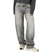 QS 5-Pocket-Hose Barrel Leg Jeans mit Stretch