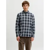 Jack & Jones Langarmhemd "JPRBLUHARVEY CHECK L/S SHIRT SN" Baumwolle, normal geschnitten