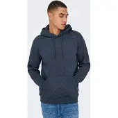 Only & Sons Kapuzensweatshirt "ONSCERES HOODIE SWEAT NOOS", Baumwollmischung, regular fit