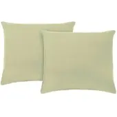 Modern Living Kissenhüllen-Set Basic Salbeigrün ca. 80x80cm, 2 Stk.