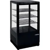 Saro Esmeyer 1 x Mini-Umluftkühlvitrine Modell SC 70 schwarz