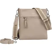 Gabor Umhängetasche "Silena" Damen Schultertasche mit hochwertig, gewebtem Gurtband