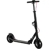 SPORTNOW Cityroller Aluminium Höhenverstellbar & Klappbar Scooter mit PolyurethanRäder