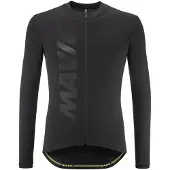 Mavic Aksium Thermo Langarm-trikot Schwarz M Mann Schwarz M