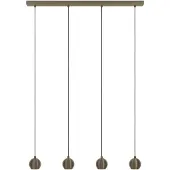 Eglo Hängelampe BIMEDA 1, dimmbar, bronze / altmessing, für Wohn- / Esszimmer, Metall, Pendelleuchte
