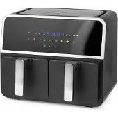 Emerio digitale DOPPEL Heißluftfritteuse | AirFryer | Frittieren mit heißer Luft