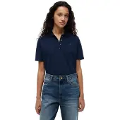 Tommy Hilfiger Ww0ww43224 Plus Size Kurzarm-poloshirt