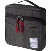 Troika BBG72, Aufbewahrungstasche, Anthrazit, Schwarz, Rechteckig, Polyester, Einfarbig, Universal