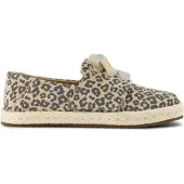 Toms Carolina Lace UP oatmeal small leopard spots 35.0