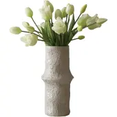 Botané White Tulip Bouquet Mixed Kunstblumenstrauß