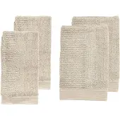 Zone Denmark Handtuchset Towels Classic Sand (4er-Set)