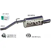 ERNST Endschalldämpfer 013079 für OPEL GENERAL MOTORS