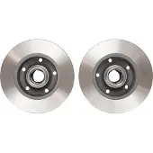 TRW Bremsscheibe DF2771 hinten, voll, 1 Stück