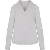 Hunkemoller Langärmelige Jersey-Jacke Essential Grau