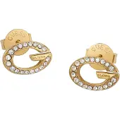 GUESS JUBE06338JWYGT/U Damen-Ohrringe Camden Ohrstecker Goldfarben