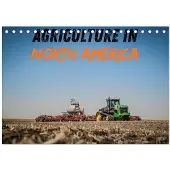 CALVENDO Landwirtschaft in Nordamerika (Schreibtischkalender 2027, DIN A5, Querformat), 12-Monats-Schreibtischkalender