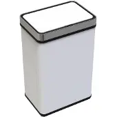 Wellhome 78 Cm Mülleimer 70l Durchsichtig Durchsichtig One Size