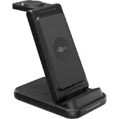 Goobay Kabelloses 3in1-Ladegerät, 15 W