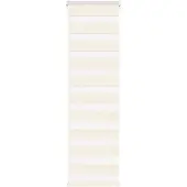 vidaXL Doppelrollo Marmorbeige 50x150 cm Stoffbreite 45,9 cm Polyester