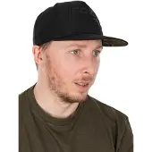 FOX Flat-Peak Snapback Hat Black/Camo