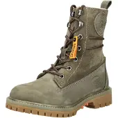 Dockers by Gerli Winterboots Damen Rauleder Grün Größe: 36