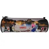 Warta Schlamperrolle Paris Rund Federtasche Blau