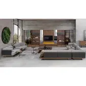 AEA Wohnzimmer Wohnwand rtv Lowboard Holz Braun Möbel Fernseh xxl 530cm