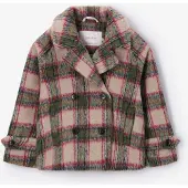 Sissy-Boy Karierte Wolljacke - Grün | Größe: 122-128