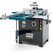 HBM Holzfräsmaschine mit Rollentisch 2800 Watt 400 Volt