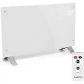 Klarstein Elektroheizung, Konvektor-Heizung Freistehend oder Wandmontage, Mobile Elektroheizung Energiesparend, Leise Heizung Elektrisch, Standgerät Heizkörper Elektrisch mit Thermostat, 2000 Watt