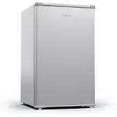 Klarstein Mini Kühlschrank für Zimmer, 70 L Mini-Kühlschrank mit Gefrierfach für Getränke, Snacks, Skincare & Kosmetik, Kühlschrank Klein mit Manuelle Abtauung & Eiswürfelbehälter, 0-10°C