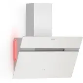 Klarstein Alina Dunstabzugshaube - 60cm Kopffreihaube, 600 m³/h, Touch Control, LED-Beleuchtung, A, Umluft & Abluft, Weiß