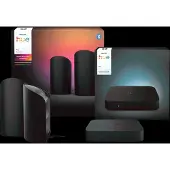 Philips Hue Play Wallwasher Schwarz Doppelpack + HDMI Sync Box 4K