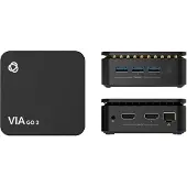 Kramer VIA-GO3, Desktop, Schwarz, Aluminium, Kensington, CE, FCC, UL, BIS, Intel